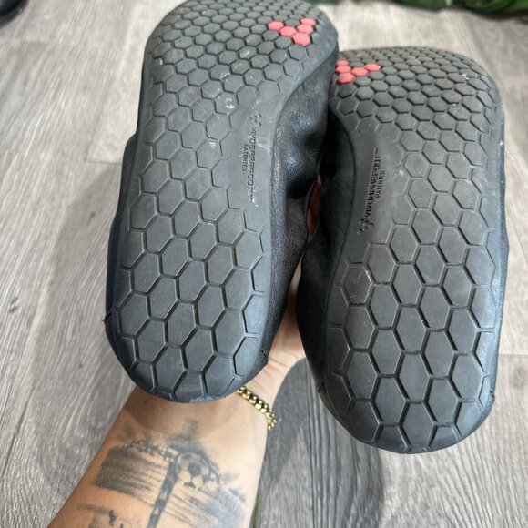 VIVOBAREFOOT Jing Jing Black Leather Flats Women EU 39 Barefoot Minimalist Shoes - Picture 8 of 9